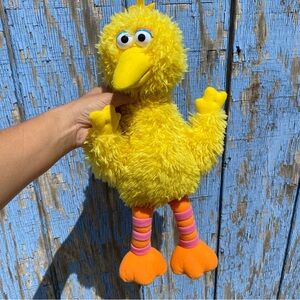 15" 2008 Retired Gund Sesame Street Plush Stuffed Big Bird Muppets